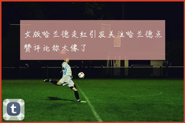 女版哈兰德走红引发关注哈兰德点赞评论称太像了